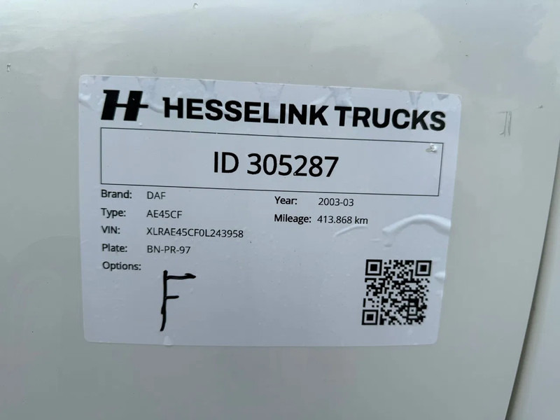 Caminhão furgão DAF LF 45.220 Laadklep/LBW Zijdeur Slaapcabine AHK NL truck: foto 14
