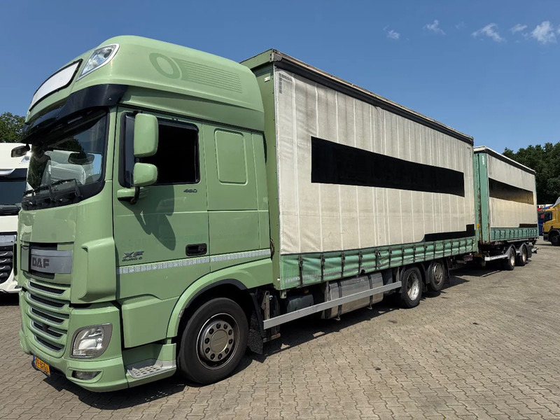 DAF XF 460 6X2 Jumbo Volume kombi Standairco Hefdak 8.1 + 7.8M 120m3 - Caminhão furgão: foto 1 DAF XF 460 6X2 Jumbo Volume kombi Standairco Hefdak 8.1 + 7.8M 120m3 - Caminhão furgão: foto 1