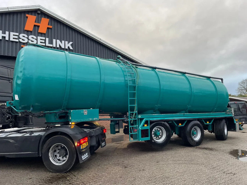 EKW 36m3 RVS Mestoplegger 2x Stuuras VMA Bemonstering Borger pomp - Semirreboque tanque: foto 1 EKW 36m3 RVS Mestoplegger 2x Stuuras VMA Bemonstering Borger pomp - Semirreboque tanque: foto 1