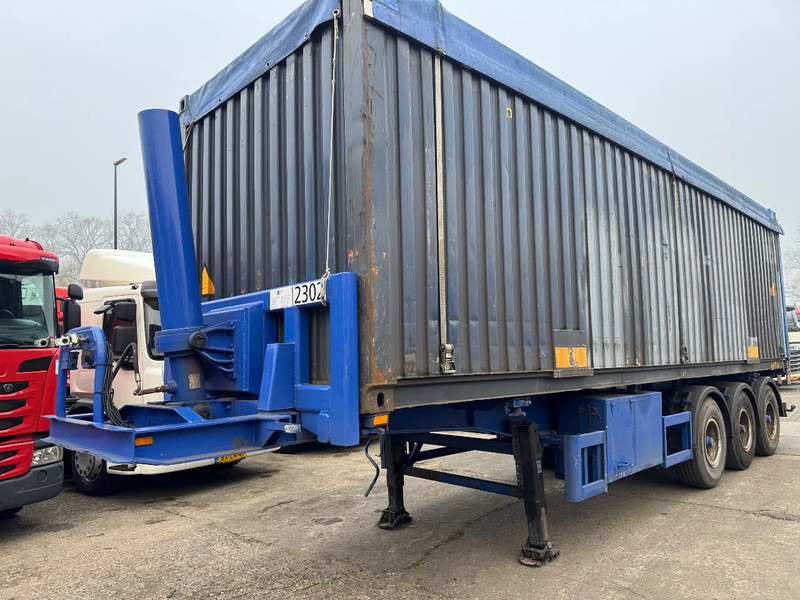 Hendricks 20ft container Kippchassis 24V hydraulic Self support! - Semireboque transportador de contêineres/ Caixa móvel: foto 1 Hendricks 20ft container Kippchassis 24V hydraulic Self support! - Semireboque transportador de contêineres/ Caixa móvel: foto 1
