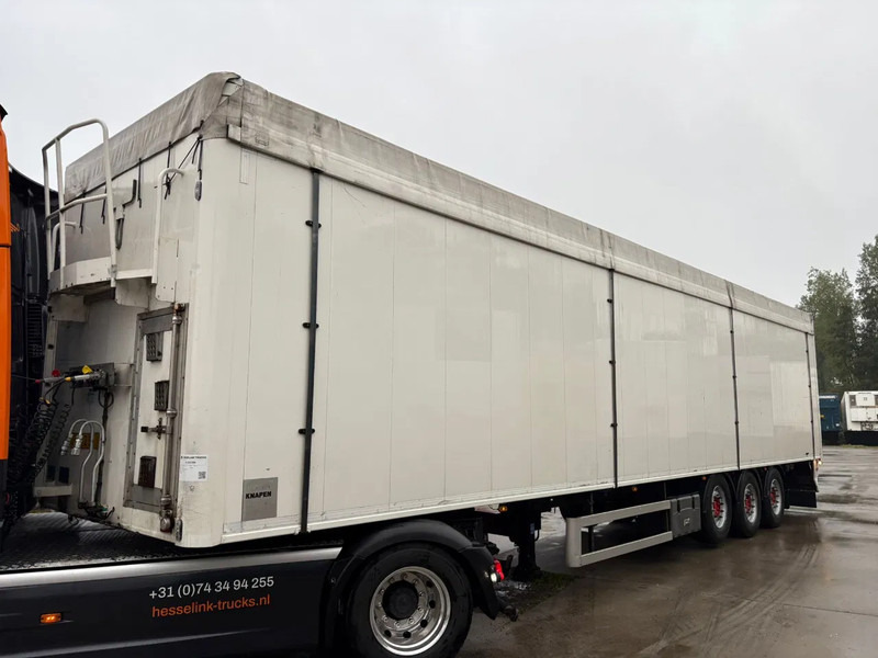 Knapen Trailers K100 92m3 Cargo Floor 10MM Liftas Schijfremmen - Semireboque piso móvel: foto 1 Knapen Trailers K100 92m3 Cargo Floor 10MM Liftas Schijfremmen - Semireboque piso móvel: foto 1