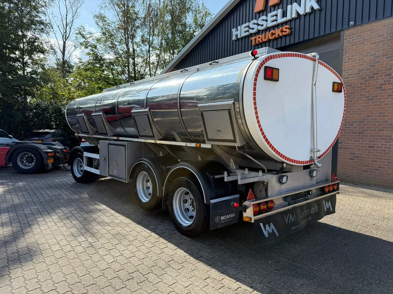 Magyar VM Tarm 19.000L RVS/INOX Melk/Milk/Milch Food 3 Rooms Liftas - Semirreboque tanque: foto 2 Magyar VM Tarm 19.000L RVS/INOX Melk/Milk/Milch Food 3 Rooms Liftas - Semirreboque tanque: foto 2