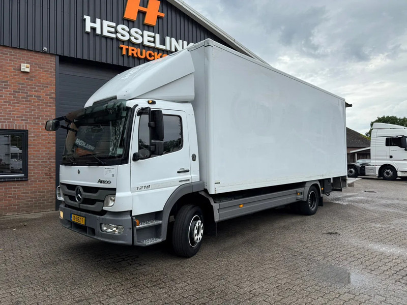 Caminhão furgão Mercedes-Benz Atego 1218 7.1M Koffer LBW Standairco NL Truck APK 02-2026: foto 1