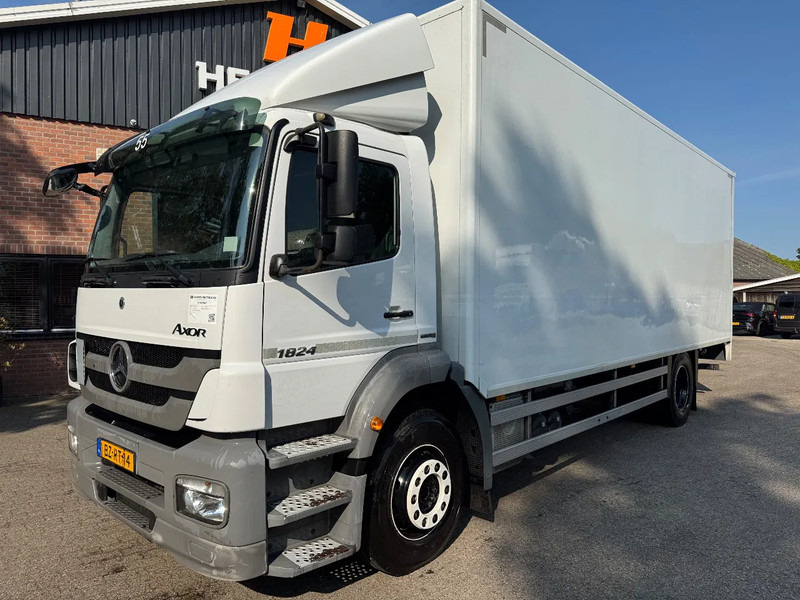 Mercedes-Benz Axor 1824 4X2 7.5M Koffer 6 Cylinder 549.710KM! LBW APK/TUV 2/2026 - Caminhão furgão: foto 1 Mercedes-Benz Axor 1824 4X2 7.5M Koffer 6 Cylinder 549.710KM! LBW APK/TUV 2/2026 - Caminhão furgão: foto 1