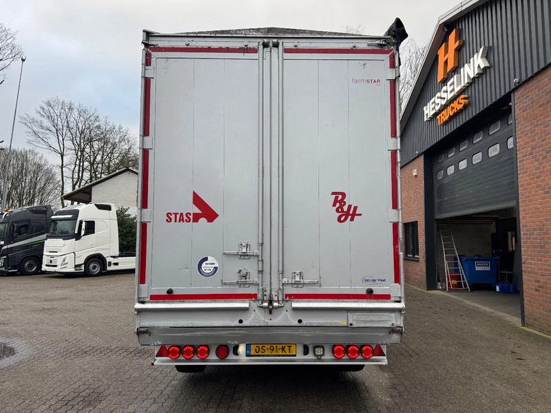 Stas S300ZX 10.5M 70m3 Agrar Liftachse SAF, Top condition - Semireboque piso móvel: foto 4 Stas S300ZX 10.5M 70m3 Agrar Liftachse SAF, Top condition - Semireboque piso móvel: foto 4