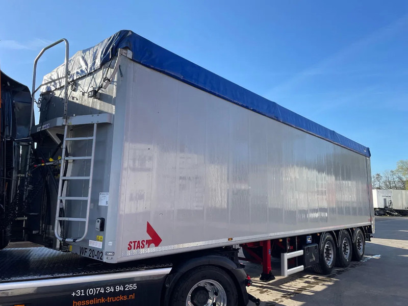 Stas S300ZX 10.5M 70m3 Agrar Liftas SAF, Top condition - Semireboque piso móvel: foto 1 Stas S300ZX 10.5M 70m3 Agrar Liftas SAF, Top condition - Semireboque piso móvel: foto 1