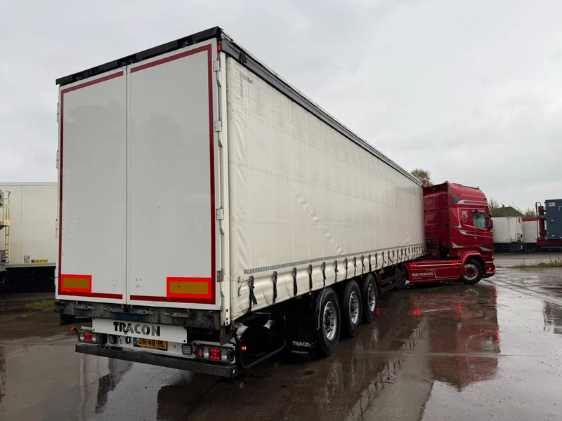 Tracon Schuifzeilen/Schuifdak Hardhouten vloer Gegalvaniseerd 270H, nieuwe APK tot 31-10-2026 - Semi-reboque de lona: foto 3 Tracon Schuifzeilen/Schuifdak Hardhouten vloer Gegalvaniseerd 270H, nieuwe APK tot 31-10-2026 - Semi-reboque de lona: foto 3