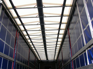 Krone BDF-System, 7.450 mm lang, ** AIRPIPE möglich - kein Wassersack oder Eis auf dem Dach! - Toldo carroçaria: foto 3 Krone BDF-System, 7.450 mm lang, ** AIRPIPE möglich - kein Wassersack oder Eis auf dem Dach! - Toldo carroçaria: foto 3