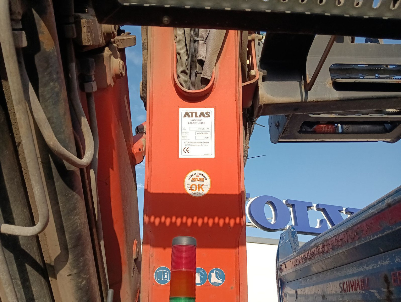 MAN TGS 26:480 6x4 EURO5 ATLAS 240.2E-A4 3-S-Kipper - Caminhão basculante, Caminhão grua: foto 4 MAN TGS 26:480 6x4 EURO5 ATLAS 240.2E-A4 3-S-Kipper - Caminhão basculante, Caminhão grua: foto 4