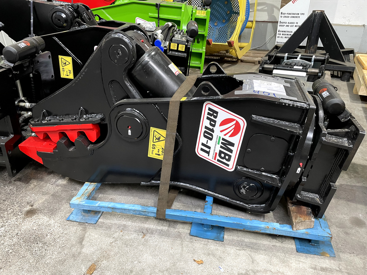 MBi 1100kg for 13- 17to. Bagger - Tesoura de demolição de Equipamento: foto 4 MBi 1100kg for 13- 17to. Bagger - Tesoura de demolição de Equipamento: foto 4