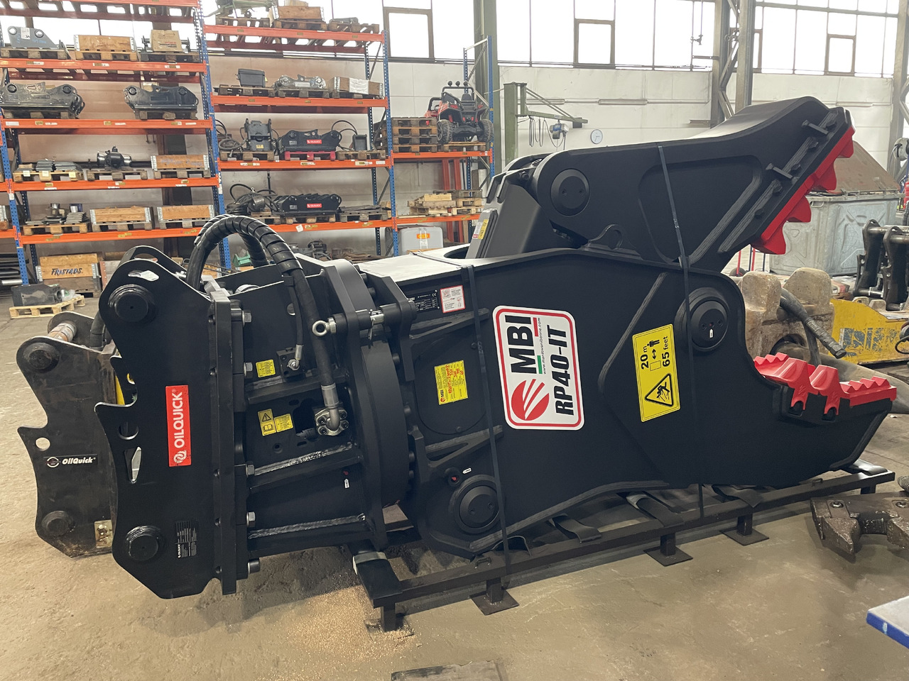 MBi RP40IT f. Bagger 35- 50to. - Tesoura de demolição de Escavadeira: foto 1 MBi RP40IT f. Bagger 35- 50to. - Tesoura de demolição de Escavadeira: foto 1