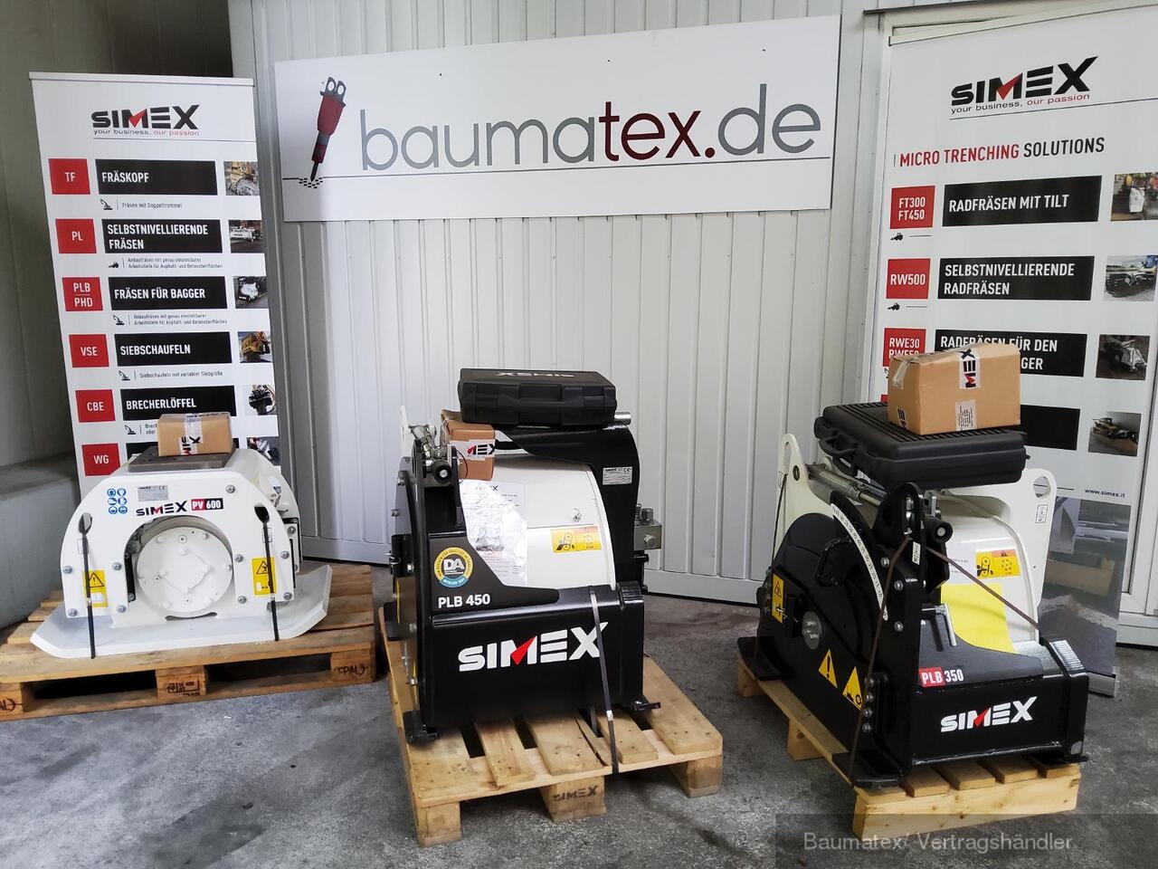 Simex PLB350/ 450 für Bagger von 6,5- 15to. - Aplainadora (Fresadora): foto 1 Simex PLB350/ 450 für Bagger von 6,5- 15to. - Aplainadora (Fresadora): foto 1