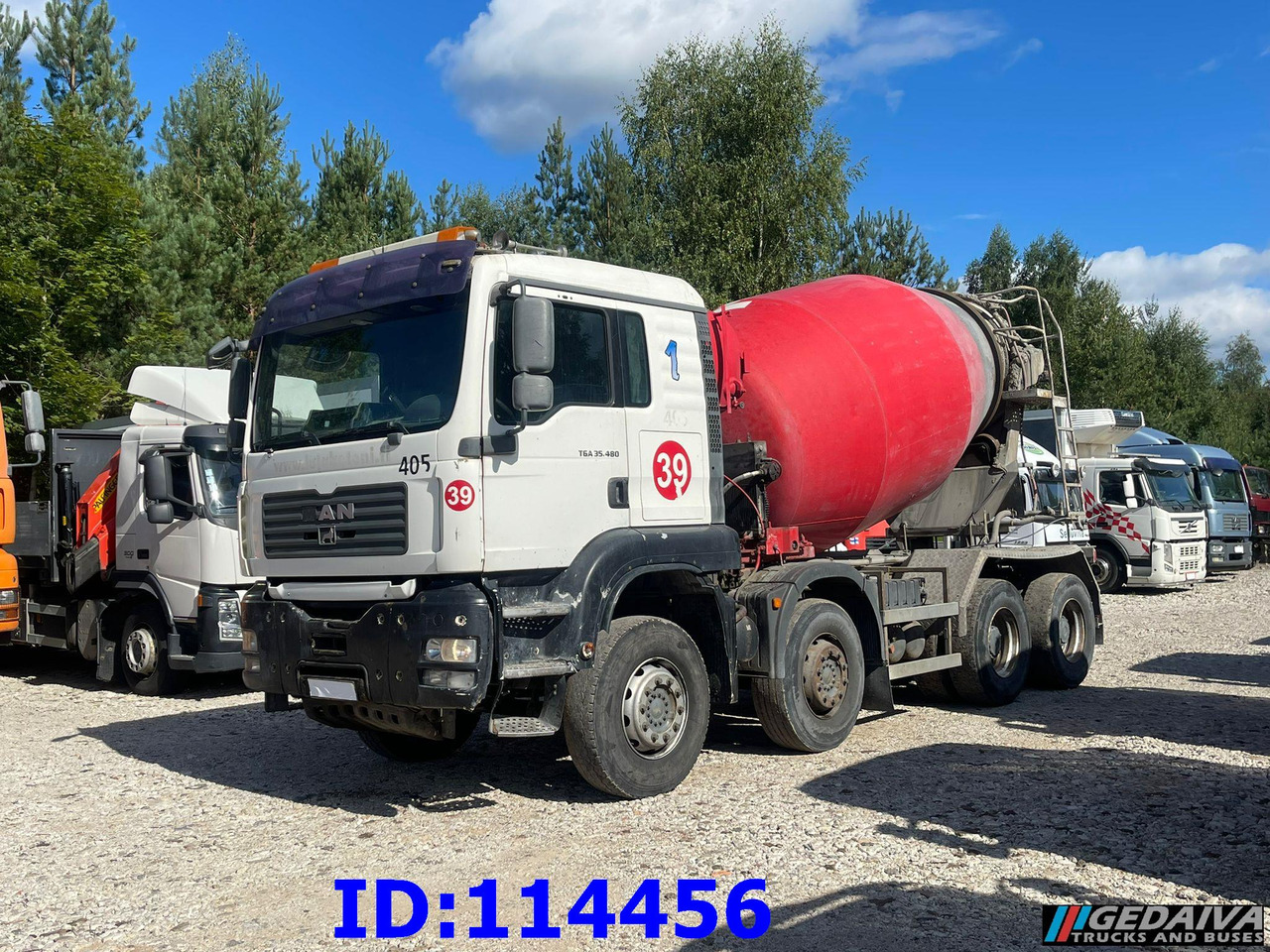 MAN TGA 35.480 8X4 8m3 Manual - Caminhão betoneira: foto 1 MAN TGA 35.480 8X4 8m3 Manual - Caminhão betoneira: foto 1