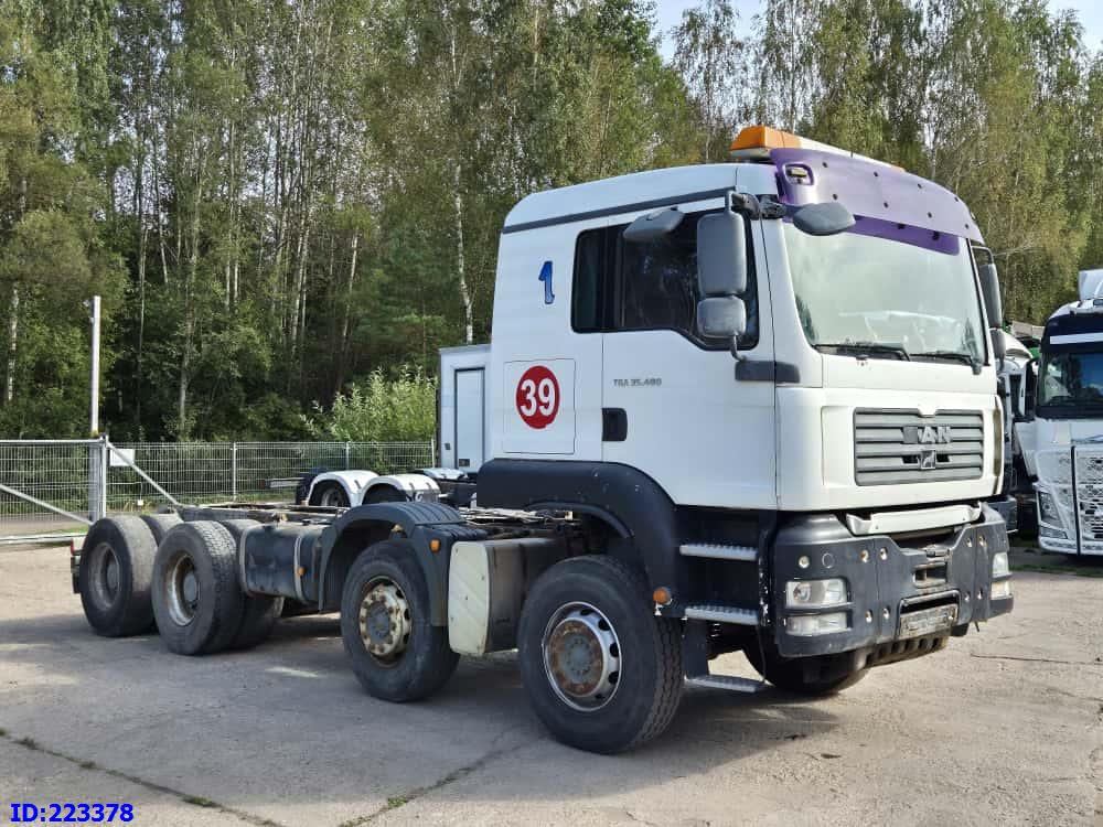 MAN TGA 35.480 8X4 - Full steel - Manual - Caminhão chassi: foto 4 MAN TGA 35.480 8X4 - Full steel - Manual - Caminhão chassi: foto 4