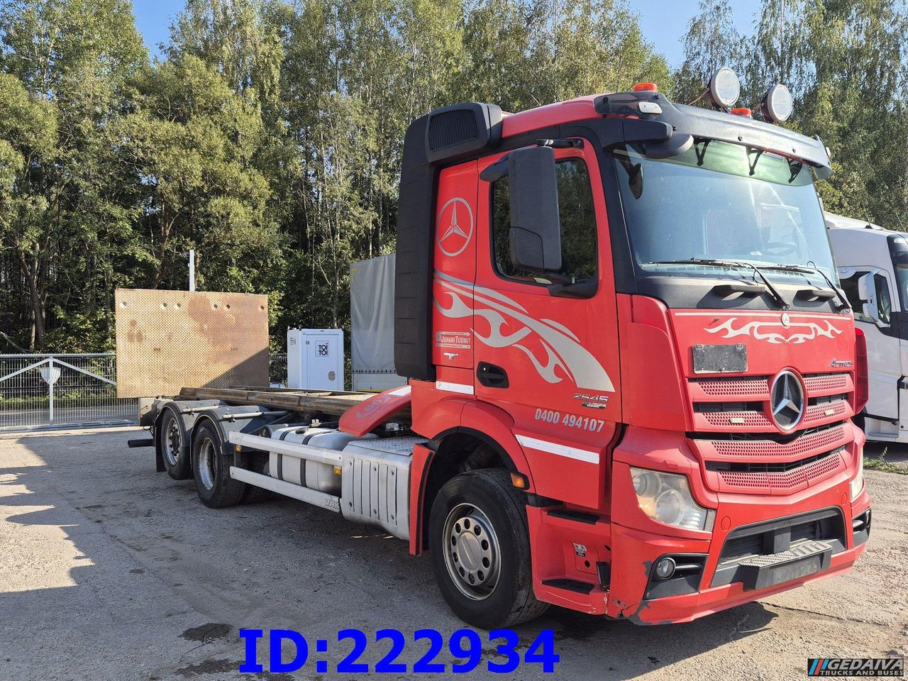 MERCEDES-BENZ Actros 2545 6x2 Euro5 - Caminhão chassi: foto 4 MERCEDES-BENZ Actros 2545 6x2 Euro5 - Caminhão chassi: foto 4