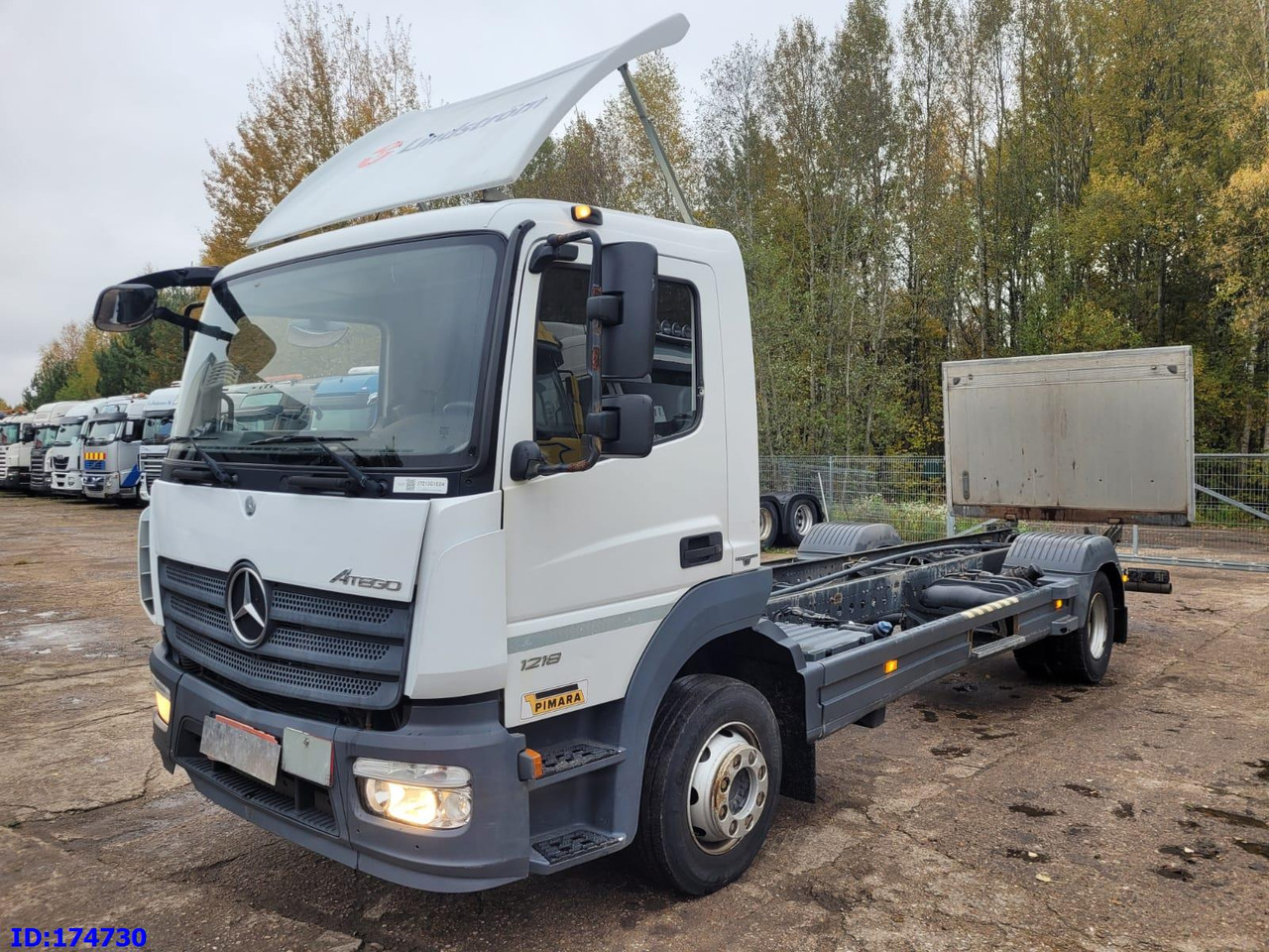 MERCEDES-BENZ Atego 1218 - Euro6 - Manual - Full Steel - Caminhão chassi: foto 1 MERCEDES-BENZ Atego 1218 - Euro6 - Manual - Full Steel - Caminhão chassi: foto 1