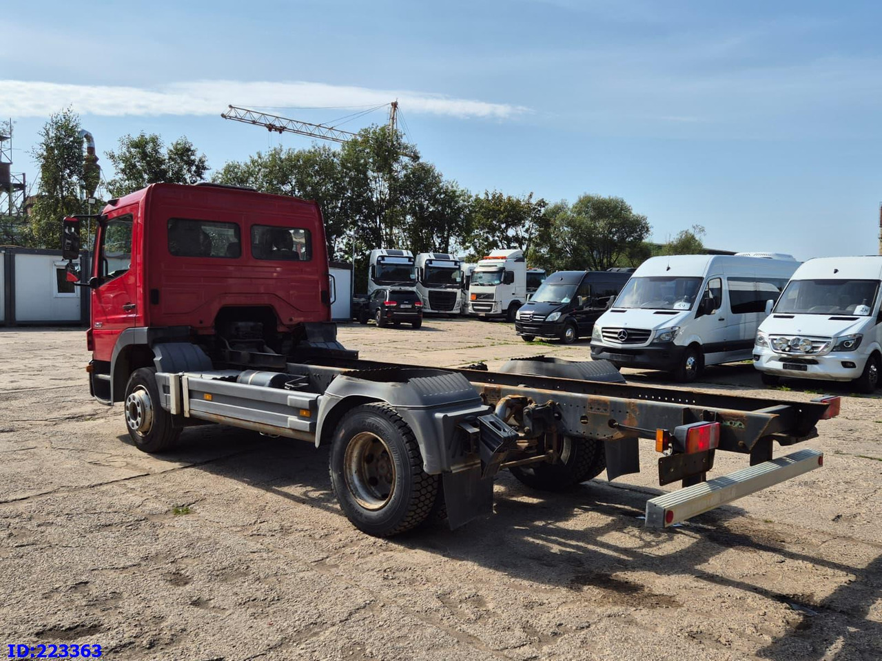 MERCEDES-BENZ Atego 1218 - Full steel - Manual (3 seats) - Caminhão chassi: foto 4 MERCEDES-BENZ Atego 1218 - Full steel - Manual (3 seats) - Caminhão chassi: foto 4