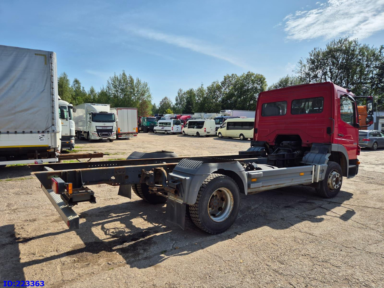 MERCEDES-BENZ Atego 1218 - Full steel - Manual (3 seats) - Caminhão chassi: foto 5 MERCEDES-BENZ Atego 1218 - Full steel - Manual (3 seats) - Caminhão chassi: foto 5