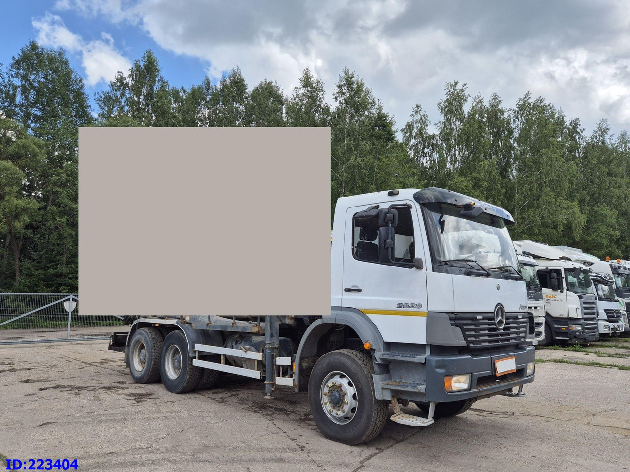 MERCEDES-BENZ Atego 2628 6x4 Full steel - Caminhão chassi: foto 4 MERCEDES-BENZ Atego 2628 6x4 Full steel - Caminhão chassi: foto 4
