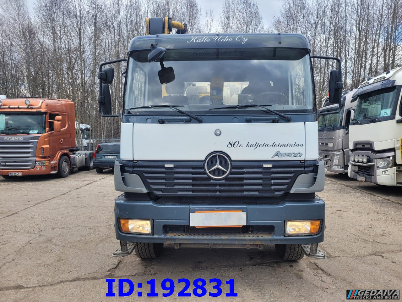 MERCEDES-BENZ Atego 2628 6x4 Schwing 17m 9m3 - Autobomba de betão: foto 2 MERCEDES-BENZ Atego 2628 6x4 Schwing 17m 9m3 - Autobomba de betão: foto 2