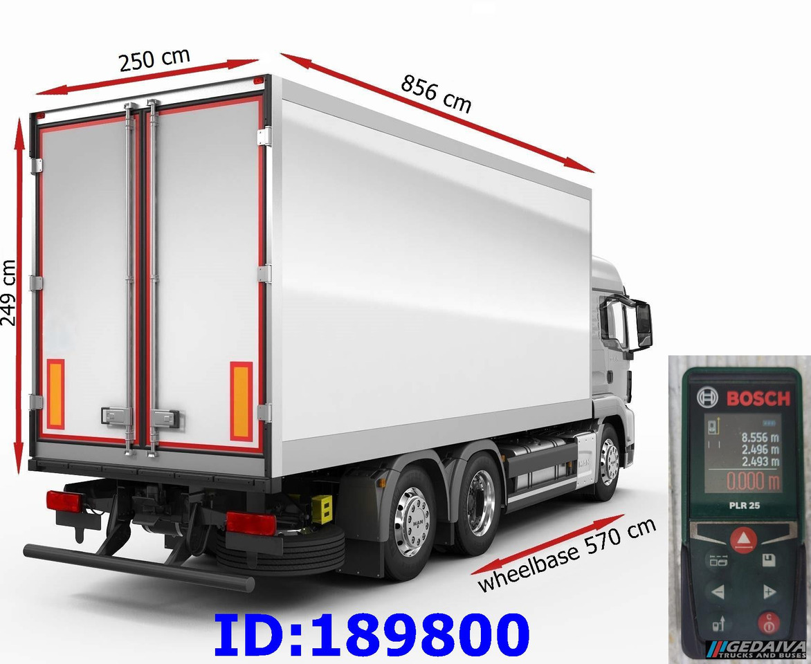 Caminhão frigorífico MERCEDES-BENZ Axor 1829 Euro5 Manual + Tail lift: foto 27