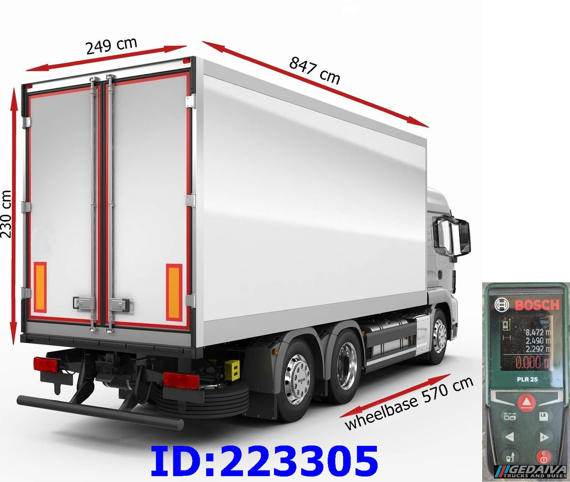 Caminhão frigorífico MERCEDES-BENZ Axor 1829 Euro5 Manual + Tail lift: foto 6
