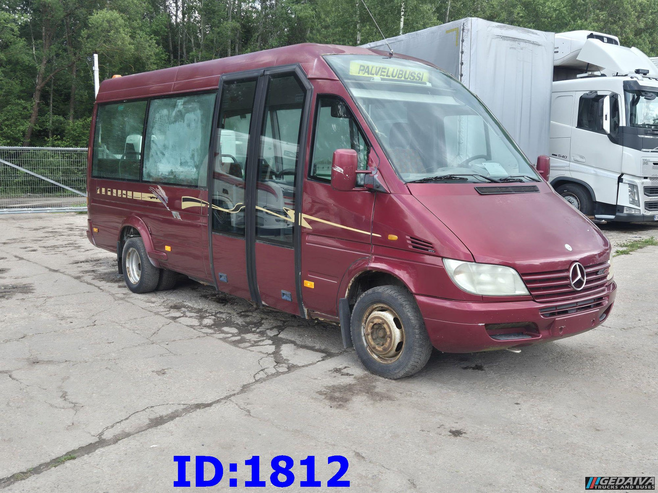 MERCEDES-BENZ Sprinter 413 - 17 Place - Micro-ônibus, Furgão de passageiros: foto 1 MERCEDES-BENZ Sprinter 413 - 17 Place - Micro-ônibus, Furgão de passageiros: foto 1