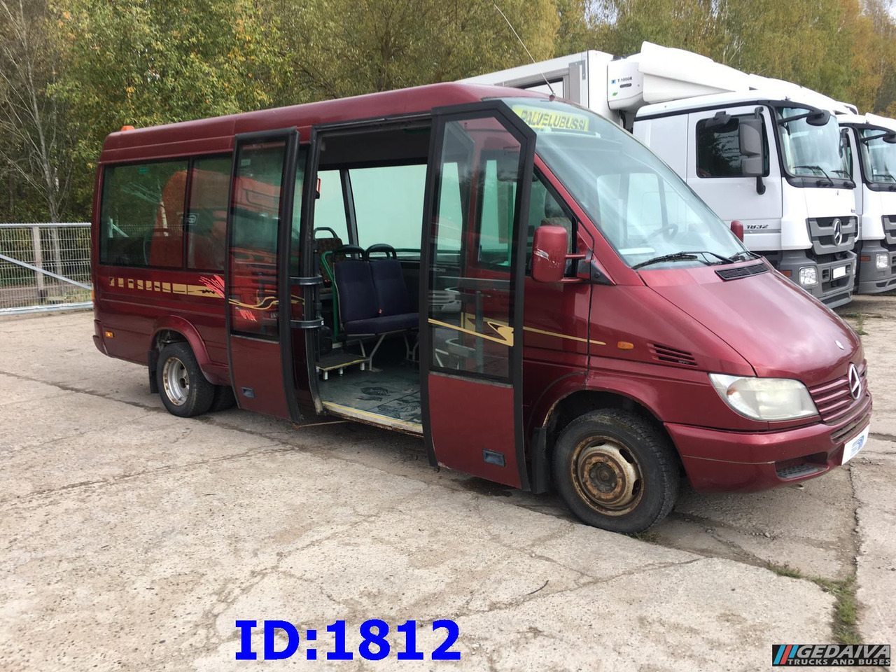 MERCEDES-BENZ Sprinter 413 - 17 Place - Micro-ônibus, Furgão de passageiros: foto 1 MERCEDES-BENZ Sprinter 413 - 17 Place - Micro-ônibus, Furgão de passageiros: foto 1