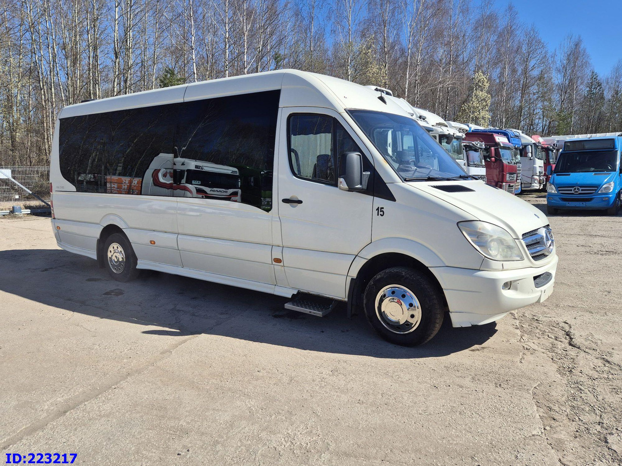 MERCEDES-BENZ Sprinter 518 VIP Prostyle 17-Place (Motor defekt) - Autocarro: foto 2 MERCEDES-BENZ Sprinter 518 VIP Prostyle 17-Place (Motor defekt) - Autocarro: foto 2
