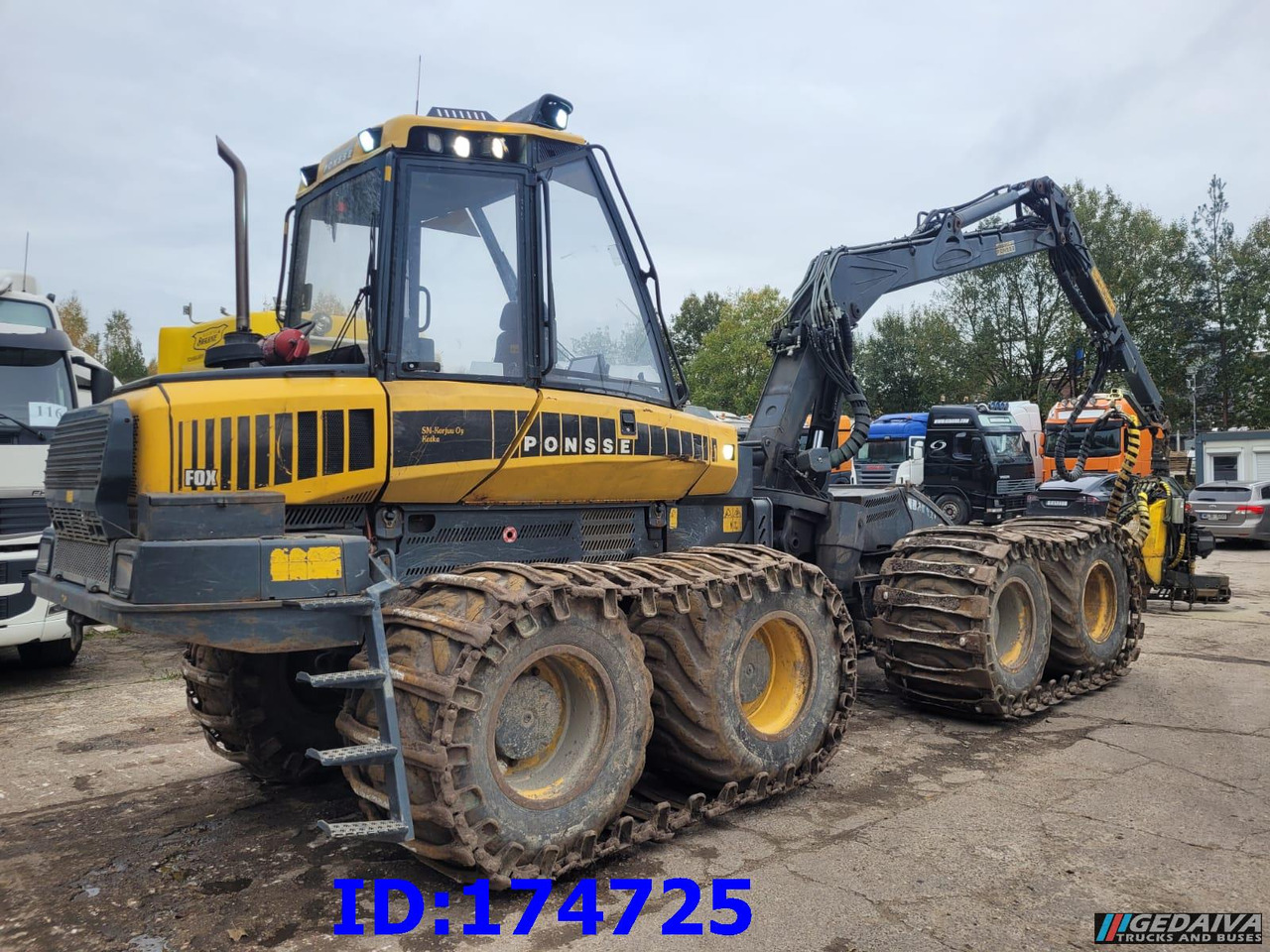 PONSSE FOX 8W - Harvester: foto 5 PONSSE FOX 8W - Harvester: foto 5