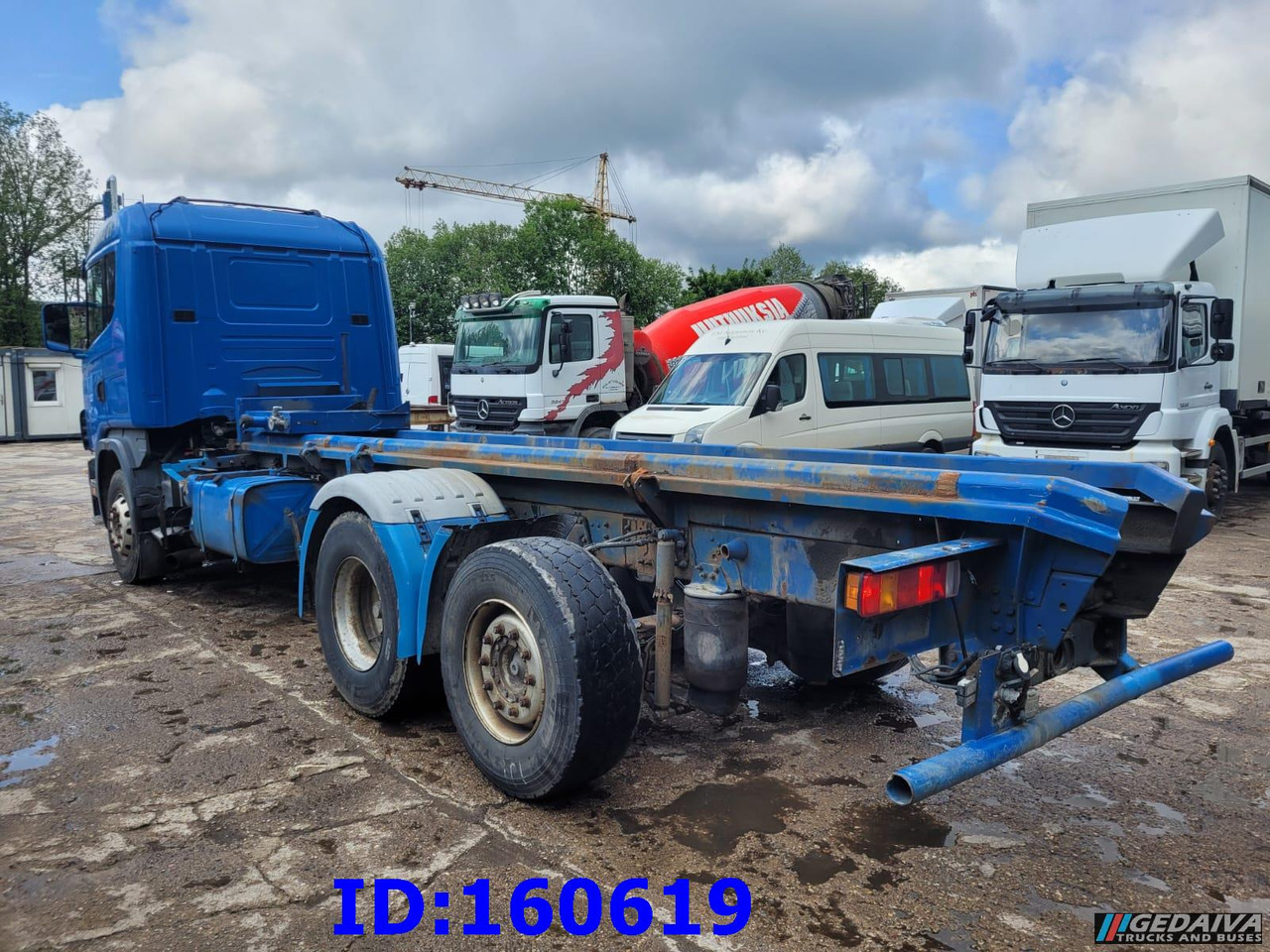 Caminhão chassi SCANIA 124 420 6x2 Manual Retarder: foto 6