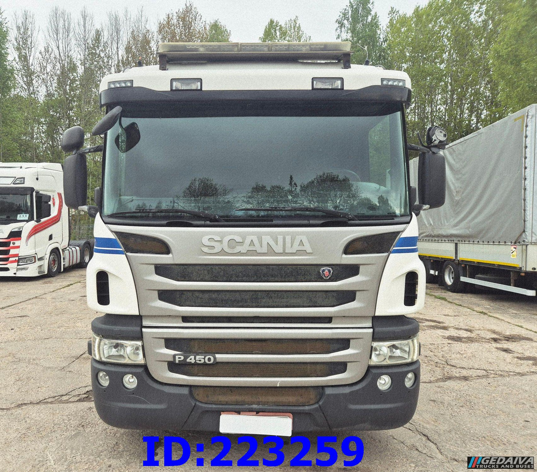 SCANIA P450 6x2 Steering axle Euro6 + PM 13.5SP - Camião de caixa aberta/ Plataforma: foto 2 SCANIA P450 6x2 Steering axle Euro6 + PM 13.5SP - Camião de caixa aberta/ Plataforma: foto 2