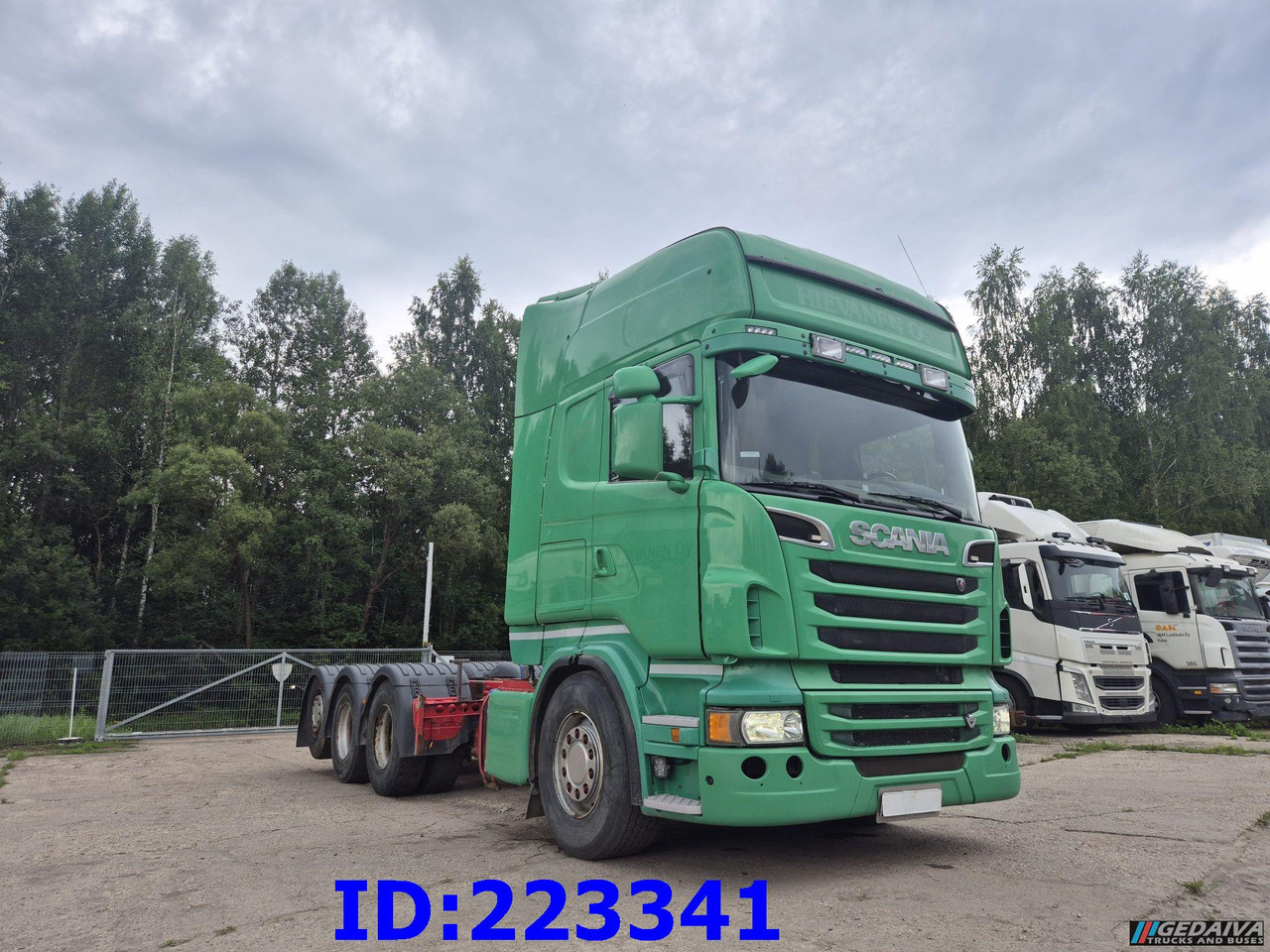 SCANIA R620 - 8x4 - Steering axle - Retarder - Caminhão chassi: foto 4 SCANIA R620 - 8x4 - Steering axle - Retarder - Caminhão chassi: foto 4