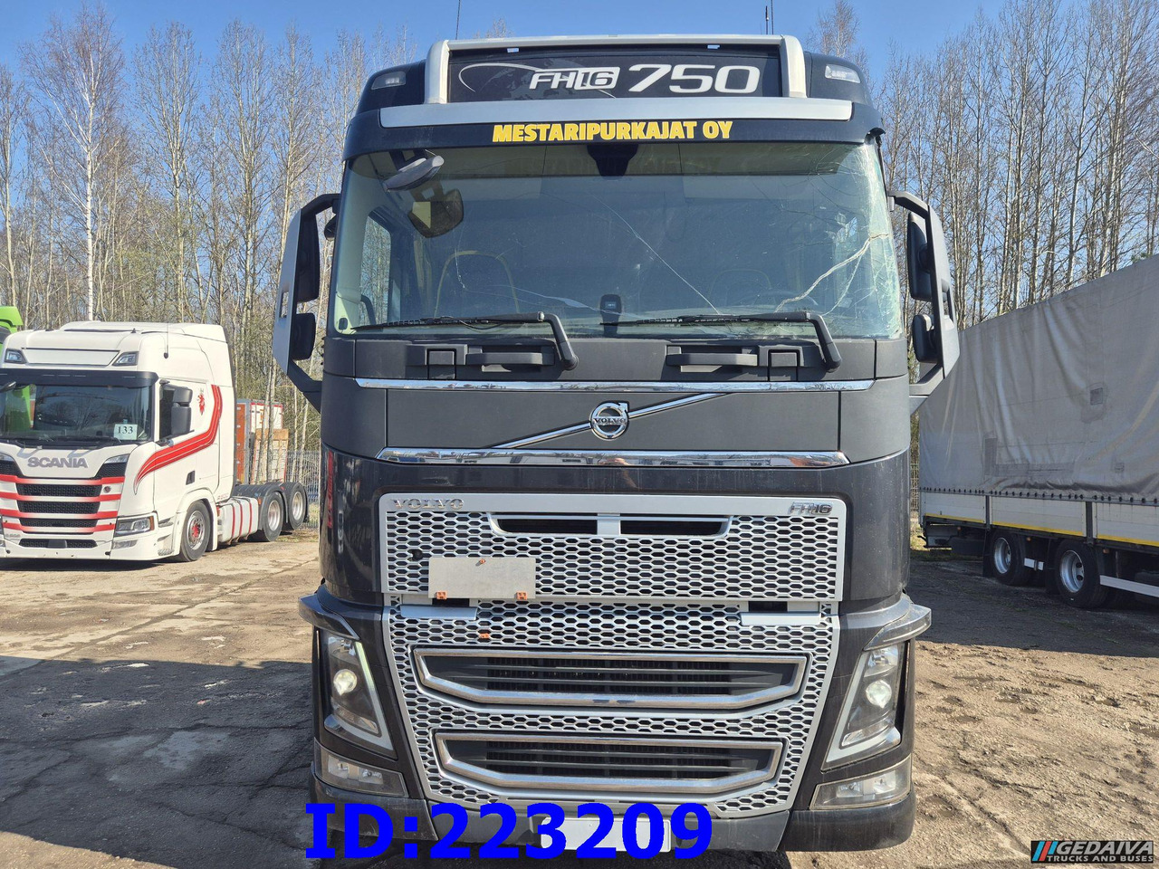 VOLVO FH16 750HP 8x4 Steering axle - Caminhão chassi: foto 2 VOLVO FH16 750HP 8x4 Steering axle - Caminhão chassi: foto 2