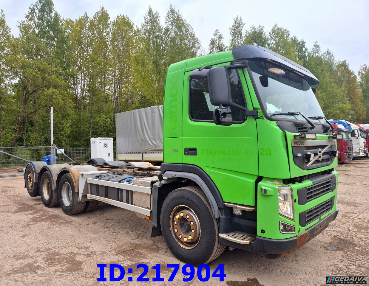 VOLVO FM 410HP 8x4 (Steering axle) - Caminhão chassi: foto 4 VOLVO FM 410HP 8x4 (Steering axle) - Caminhão chassi: foto 4