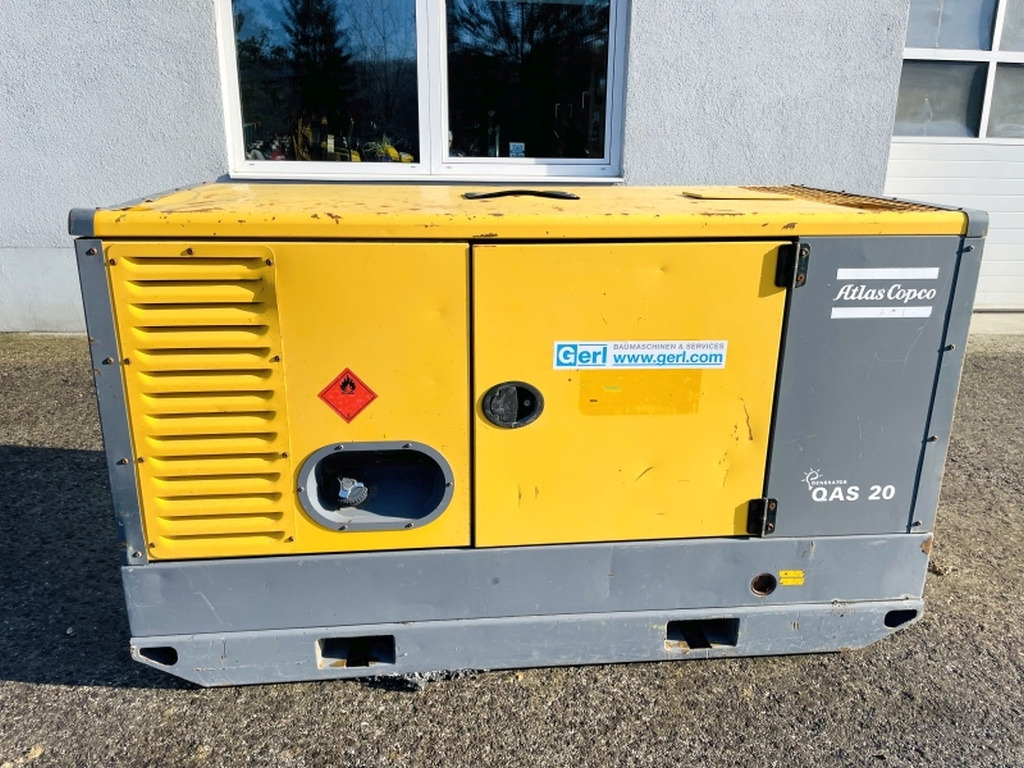 Atlas Copco QAS20 PDS (3916) - Gerador elétrico: foto 2 Atlas Copco QAS20 PDS (3916) - Gerador elétrico: foto 2
