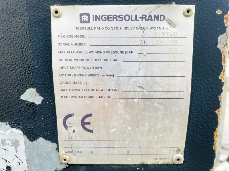 Ingersoll Rand P130WD (3876) - Compressor de ar: foto 3 Ingersoll Rand P130WD (3876) - Compressor de ar: foto 3