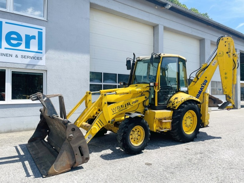 Komatsu WB97R-2 (3829) - Retroescavadeira: foto 4 Komatsu WB97R-2 (3829) - Retroescavadeira: foto 4