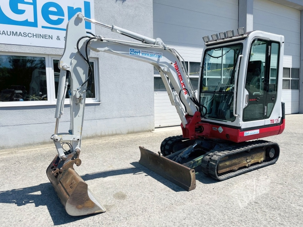 Takeuchi TB125 (4004) - Mini escavadeira: foto 4 Takeuchi TB125 (4004) - Mini escavadeira: foto 4