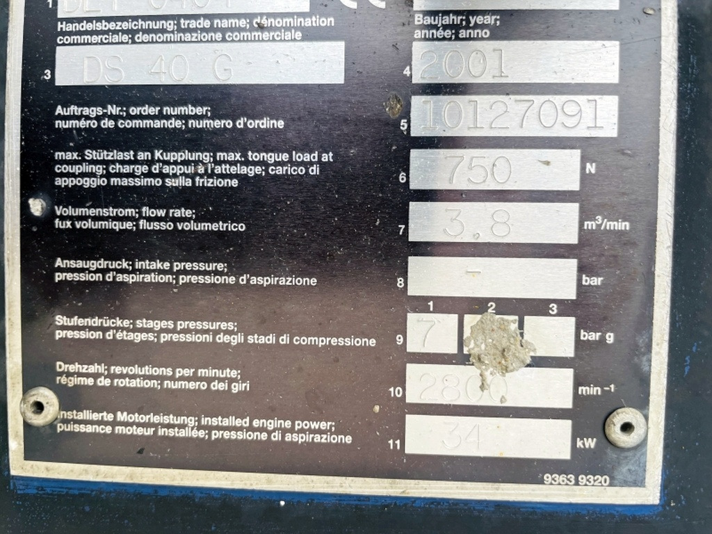 Vergleich DS40G (3956) - Compressor de ar: foto 4 Vergleich DS40G (3956) - Compressor de ar: foto 4