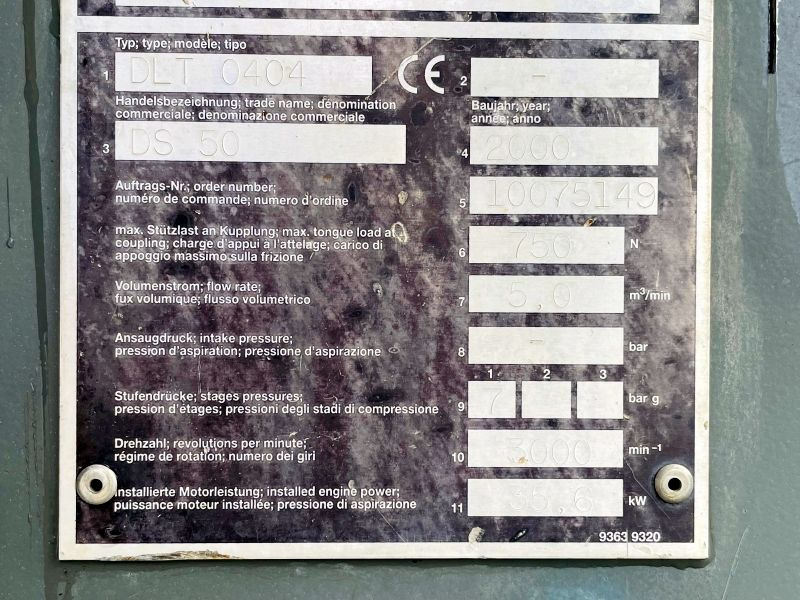 Vergleich DS50 (3351) - Compressor de ar: foto 4 Vergleich DS50 (3351) - Compressor de ar: foto 4