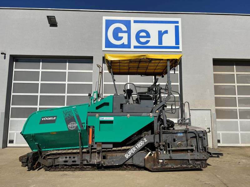 Vögele Super 1800-1/2 (110473) - Acabadora: foto 1 Vögele Super 1800-1/2 (110473) - Acabadora: foto 1
