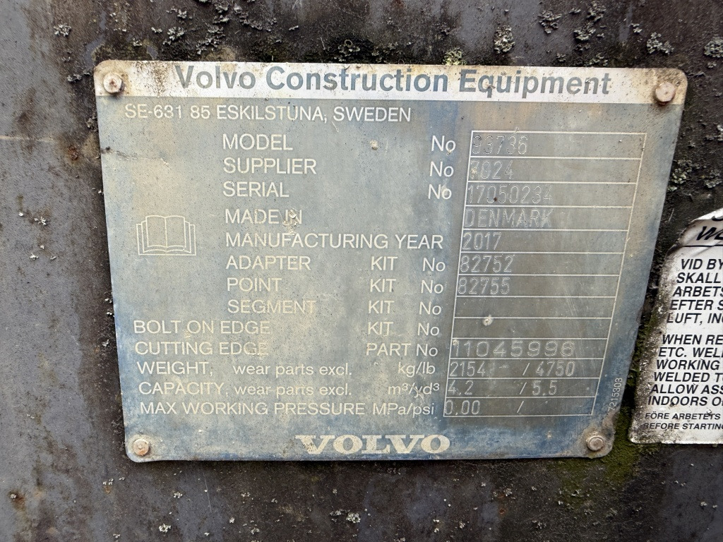 Volvo Schaufel 4,2 m³ (111756) - Carregadeira de rodas: foto 3 Volvo Schaufel 4,2 m³ (111756) - Carregadeira de rodas: foto 3