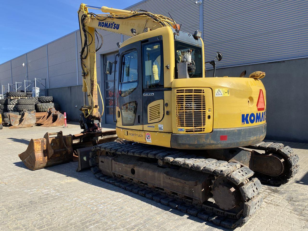 Komatsu PC138US-8 - Escavadora de rastos: foto 2 Komatsu PC138US-8 - Escavadora de rastos: foto 2