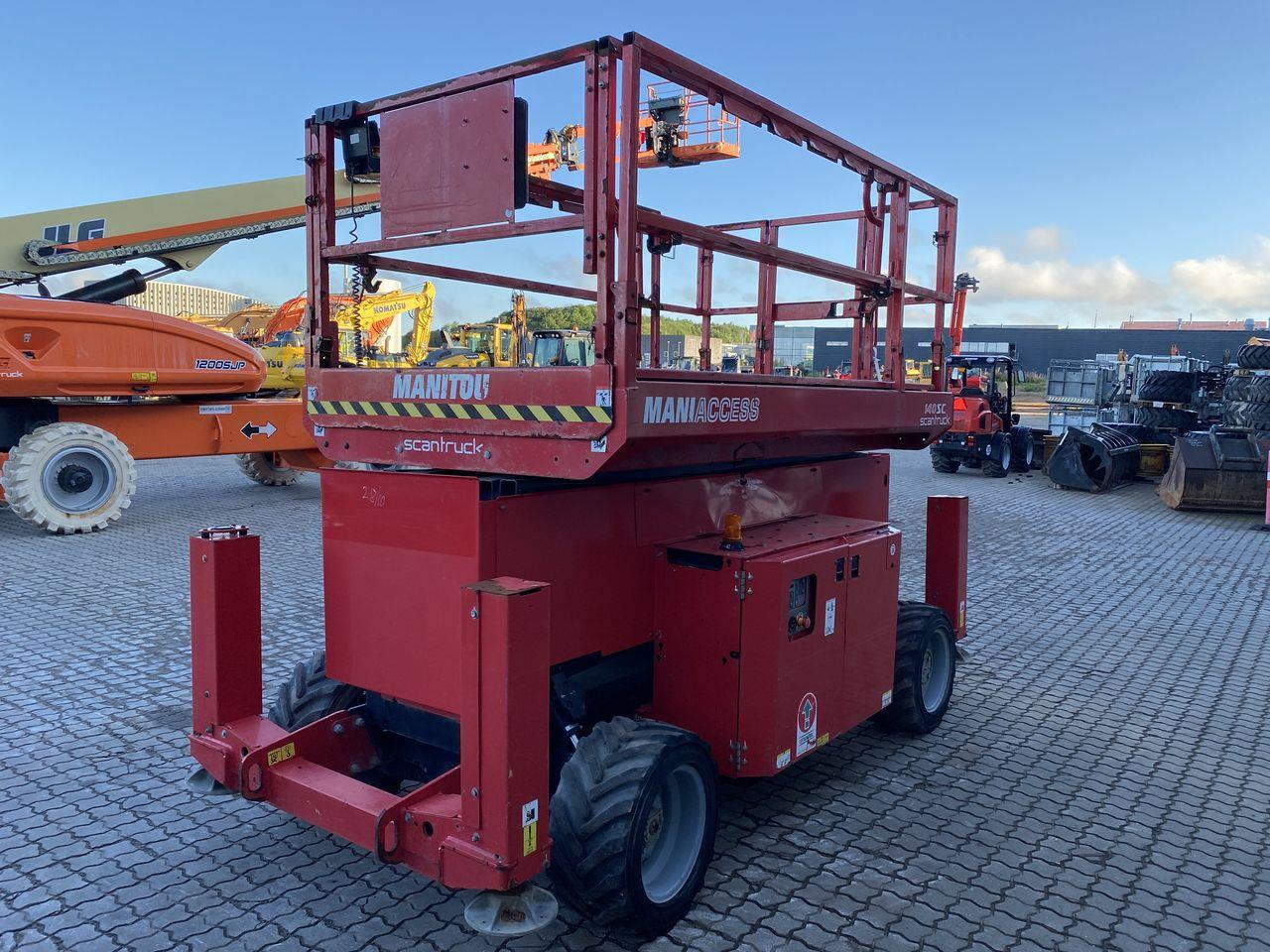 Manitou 140SC - Plataforma de Tijera/ Plataforma de tesoura: foto 4 Manitou 140SC - Plataforma de Tijera/ Plataforma de tesoura: foto 4