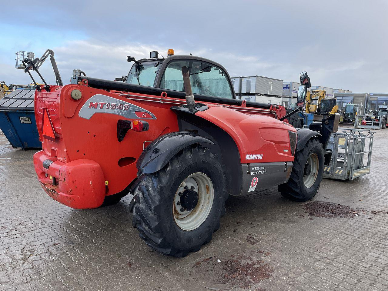Manitou MT1840AST3B - Empilhador telescópico: foto 4 Manitou MT1840AST3B - Empilhador telescópico: foto 4