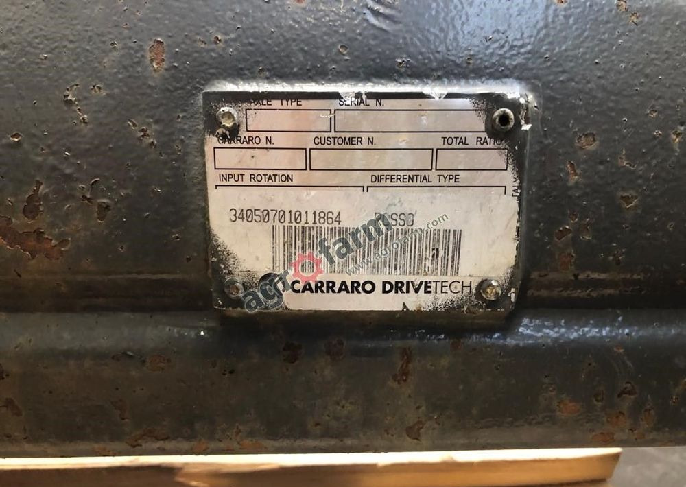 MOST PRZEDNI CLAAS ARION 340507 CARRARO 0011056731 - Transmissão: foto 3 MOST PRZEDNI CLAAS ARION 340507 CARRARO 0011056731 - Transmissão: foto 3