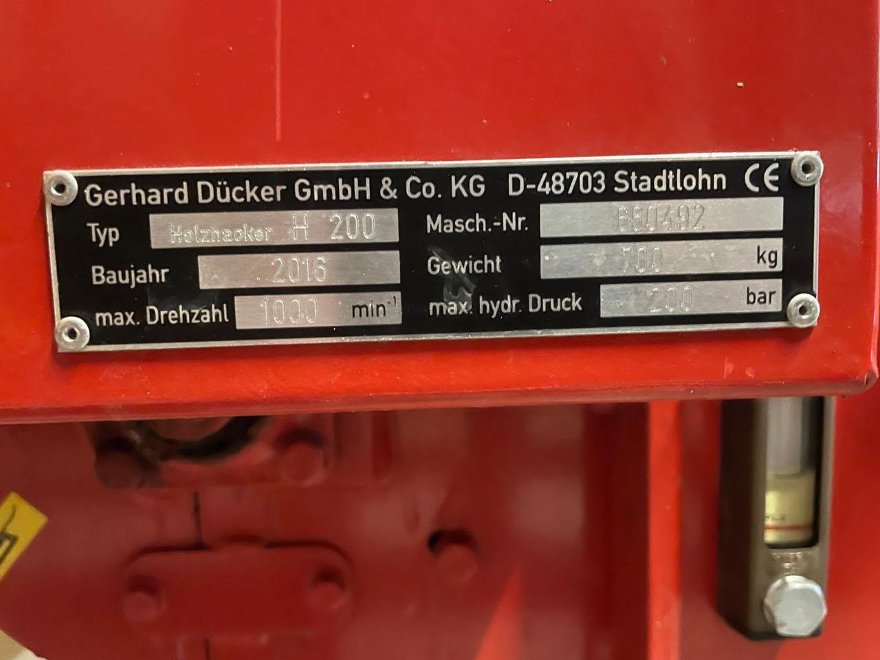 Dücker H200 - Estilhaçadora de madeira: foto 4 Dücker H200 - Estilhaçadora de madeira: foto 4