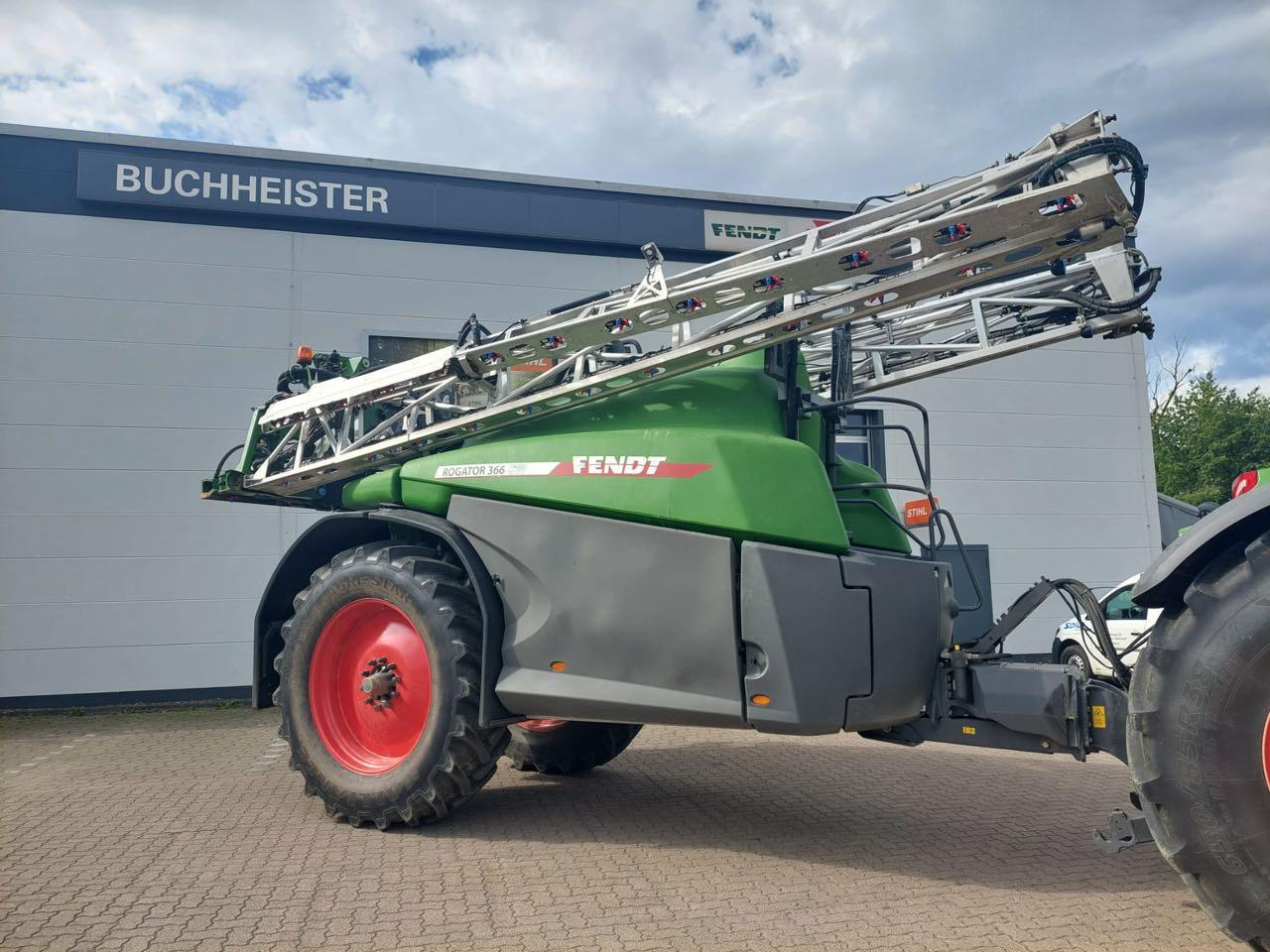 Fendt Rogator 366 - Pulverizador de arrastar: foto 2 Fendt Rogator 366 - Pulverizador de arrastar: foto 2