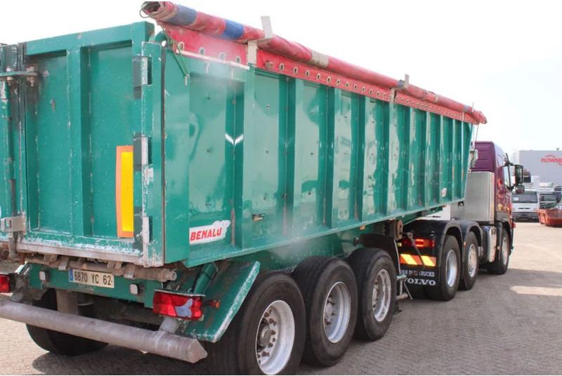 Benalu + Kipper + 3 axle + 21 cub - Semireboque basculante: foto 5 Benalu + Kipper + 3 axle + 21 cub - Semireboque basculante: foto 5